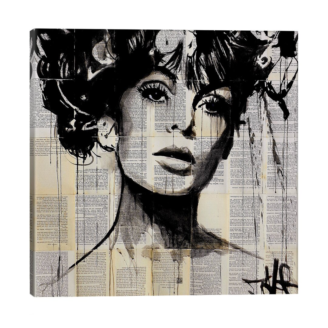 Leinwandbild Vogue von Loui Jover