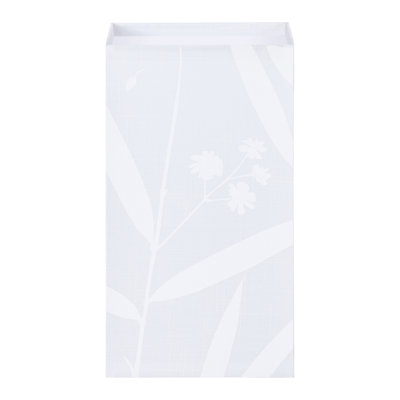 14.25*8.5 In Screen-Printed Bamboo Leaf Lampshade