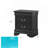 Elegant Black Traditional Nightstand-1996685068