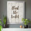 «Flush The toilettes», art textuel sur toile-1103955978-1103956017