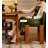 Retro solid wood rectangular design small dining table for home-751135402