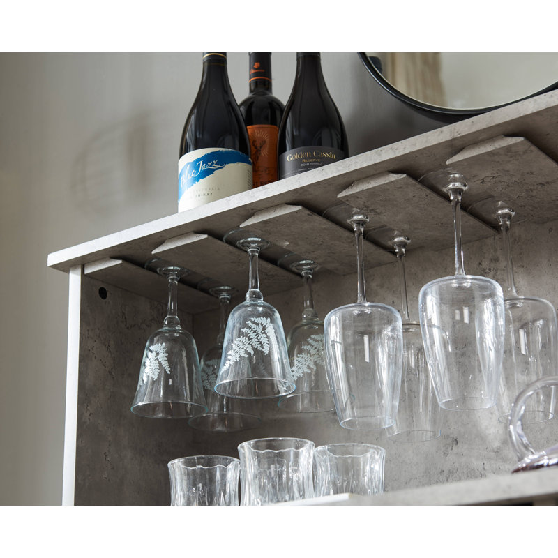 Shasta 38.4'' Bar Cabinet, Concrete