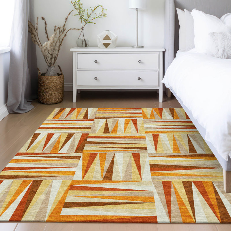 Chayden Indoor/Outdoor Chantille ACN1012 Area Rug, Rectangle 5' x 7'6"
