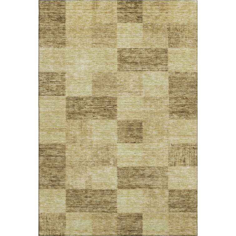 Premium Machine Washable Alves AMF1139 Geometric Rug