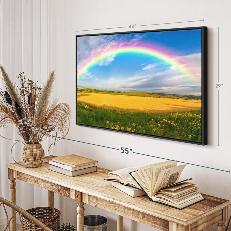Impression sur toile Rainbow Bridge, H 29 po x l 43 po