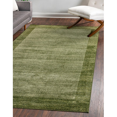 Tapis vert clair Hermina