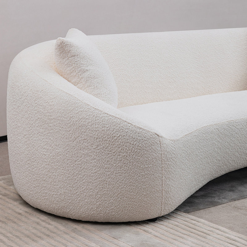 Canapé 93,31 po Minimalist Curved