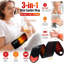 Lampe de luminothérapie rouge sans fil Morfone 36 DEL 850 nm avec masseur chauffant pour poignet