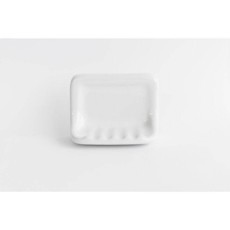 Wrought Studio Adhesive Wall Mounted Soap Dish