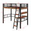 Lit mezzanine en métal avec bureau intégré-1569788057