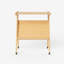 Table de bout en bois avec roulettes, table d'appoint en bambou-1652724245