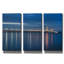Art mural triptyque « Mackinac Bridge » par Alan Majchrowicz, 60" x 40"-984051591