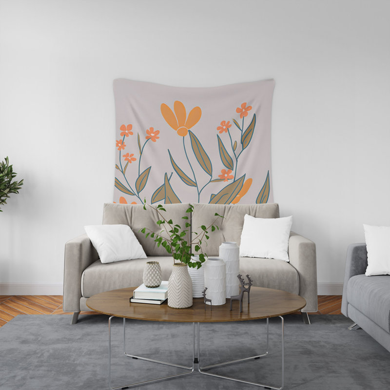 Tapisserie murale, H 60 po x l 51 po