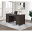 Solid Hardwood and Oak Veneer Desk