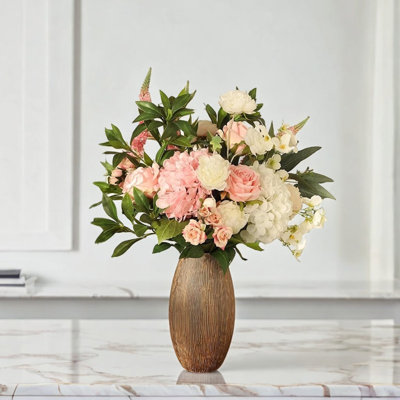 Décorations florales haut de gamme, fausses décorations florales, arrangements floraux et ornements
