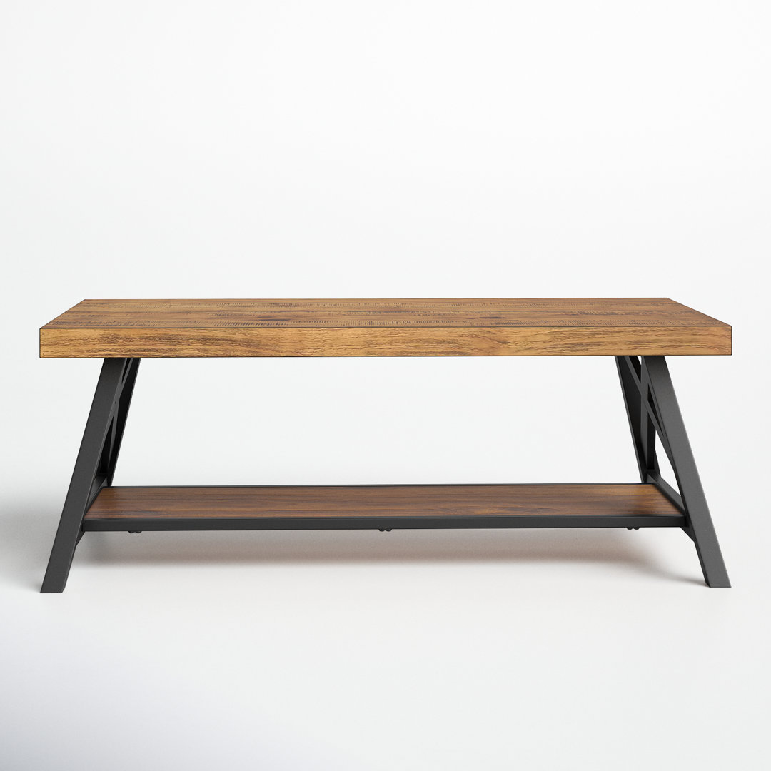 Isakson Single Coffee Table Laurel Foundry Modern Farmhouse® Table Top Color: Oak