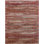 Summer Striped Area Rug in Red