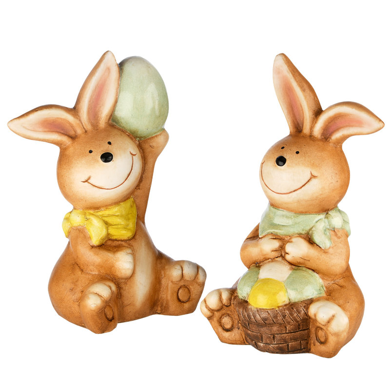 The Holiday Aisle® 7 "paire de lapins de Pâques avec œufs