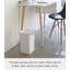 Como Yamazaki Home Slim Square Trash Can Garbage Waste Basket For Bathroom or Kitchen, 2.5 gallons-471195093