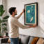 Delicate Study Botanical - Framed Print-1635567788-1635567790