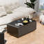 Table basse Modern Smart avec tiroirs intégrés pour réfrigérateur et congélateur (table incluse seulement)-562987180