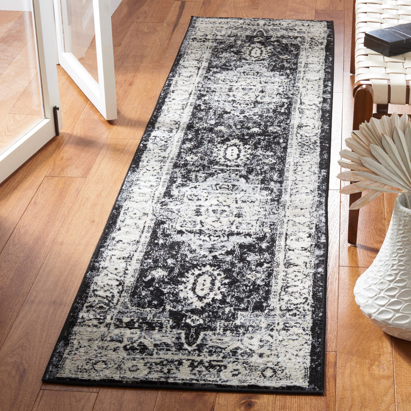 Hayashi Machine Woven Oriental Area Rug, Runner 2' x 8'