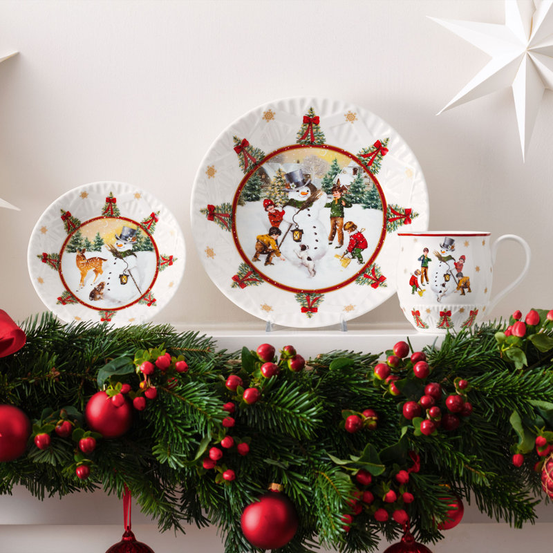 Villeroy & Boch Toy's Fantasy Christmas Small Bowl, Premium Porcelain, Festive Design