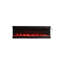 Ivy Bronx Black Electric Fireplace with 5120 BTU-1233766791