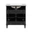 30-Inch Bathroom Vanity With Ceramic Basin,  Soft Close Door And Adjustable Shelves-1676057447