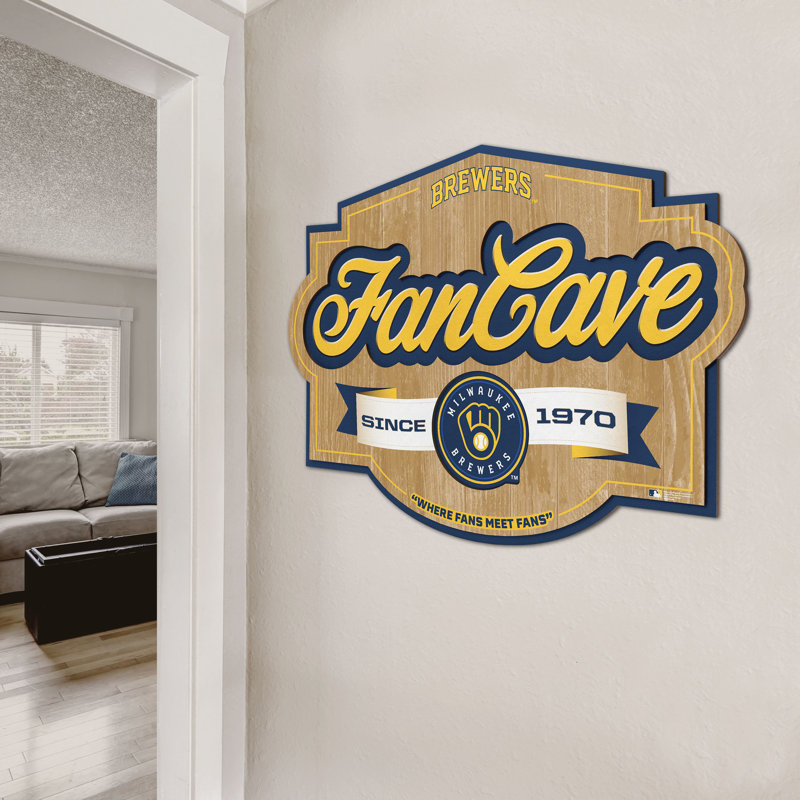 Wall Decor, MLB Milwaukee Brewers