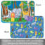 Napperons réversibles 4 pièces Kids Jungle Friends