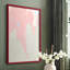 «Blush Abstract IV», reproduction encadrée - bois massif-1947377050-1947377122