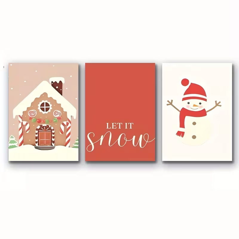 3 Piece Wrapped Canvas Print