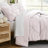 Pinch Pleated, Pintuck Duvet Cover Set with matching shams-227736026-227736025