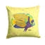  Coussin Yellow Fish on Yellow