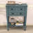 Draga Retro Narrow Console Table with Storage Drawers and Shelf for Living Room-663937339