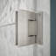 Unidoor Plus 44" W x 30.375" D x 72" H Frameless Pivot Rectangle Shower Enclosure with Fixed Panel-1637618587