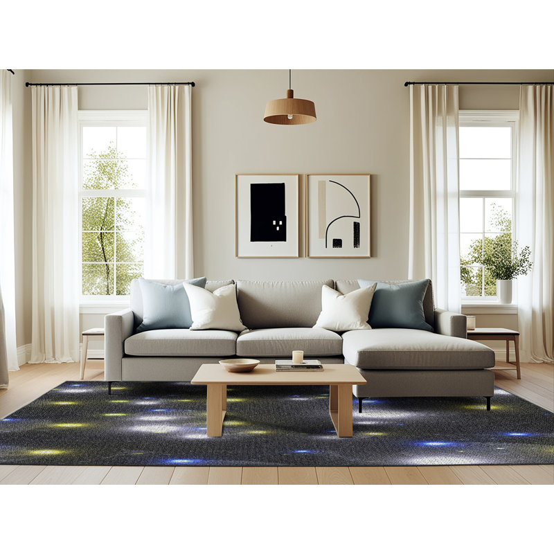 Tapis noir, Rectangle 6 pi x 9 pi