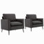 Canapé rembourré simple en cuir TS-2141091560