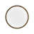 Jacques Mirrored Glass Top End Table