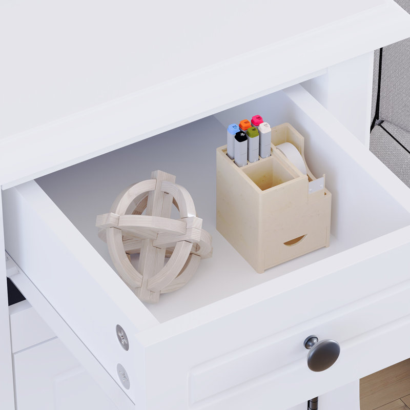 Keynsham 35cm W Manufactured Wood Bedside Table