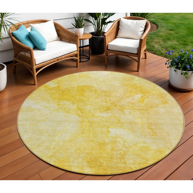 Tapis intérieur rond 8 pi