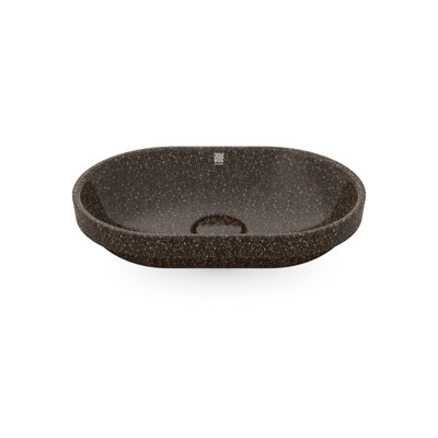 Woodio Soft60 15.748'' Wood Oval Bathroom Sink