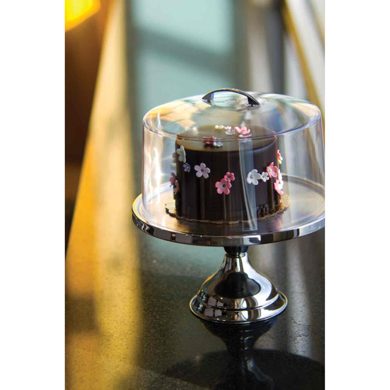Présentoir à gâteaux en acier inoxydable de 13 po TableCraft