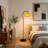 59" Arched Floor Lamp With Bulb