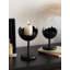 Chandelle de table en métal H 7,87 po