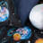 Mysterious Universe Black/Navy Comforter Set-111999413