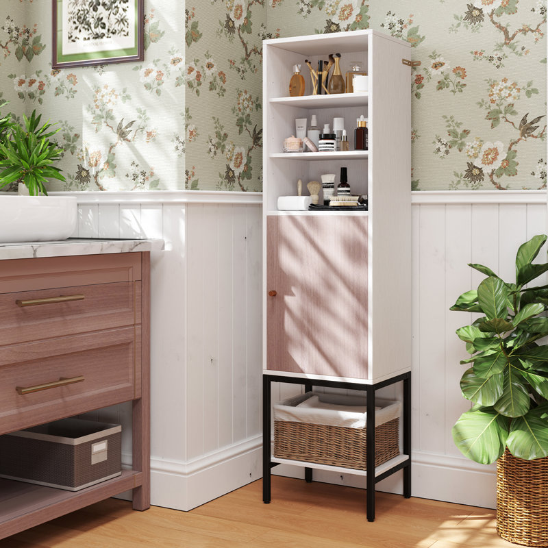 Sidny Freestanding Bathroom Cabinet, White
