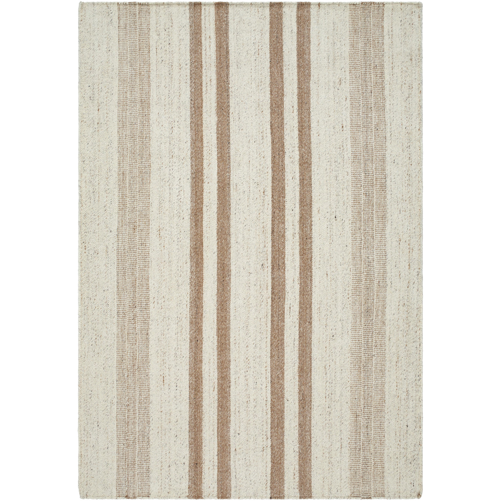 Maia Hand Tufted Wool Striped Rug, Rectangle 2' x 3'