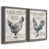 Toile avec cadre gris n'est pas disponible